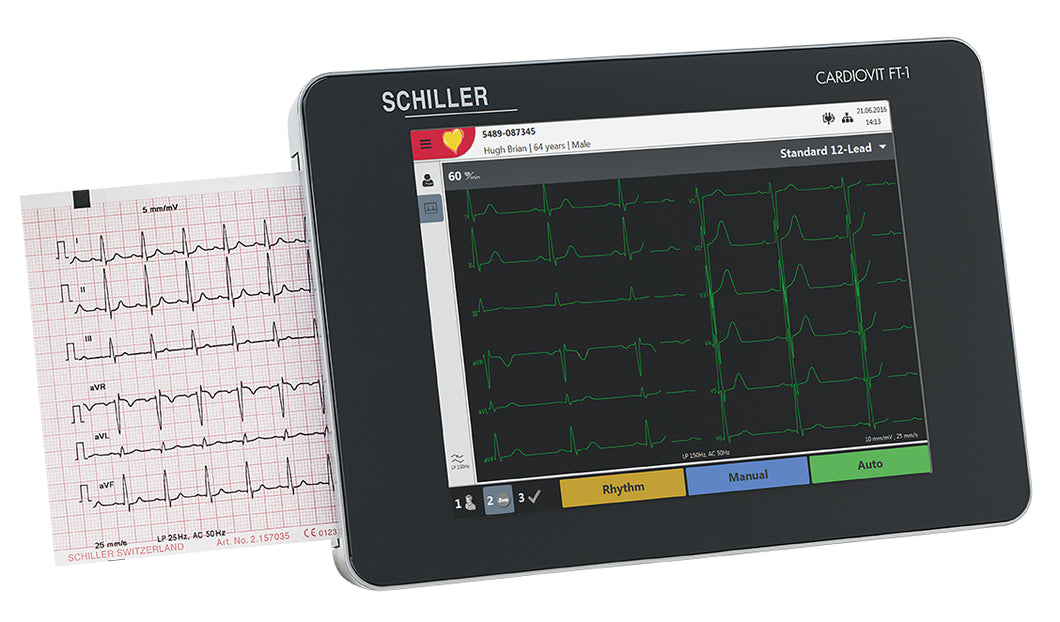 FT-1 Tablet Format Resting ECG